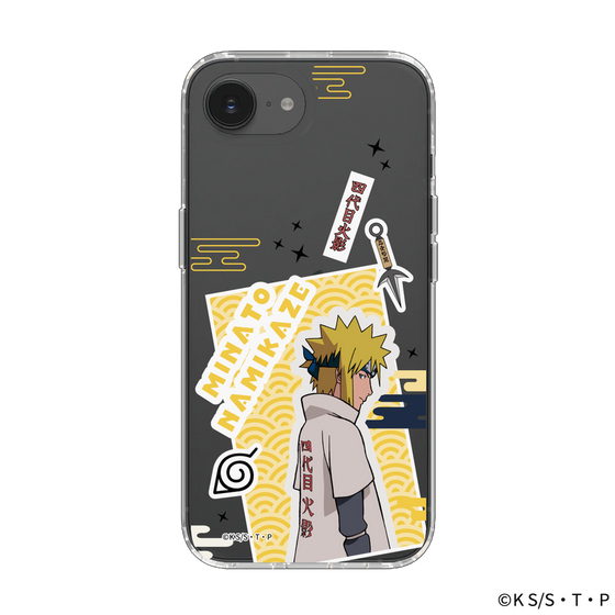 スリムプロテクションケース［ NARUTO -ナルト- 疾風伝 - ステッカー - 波風ミナト ］