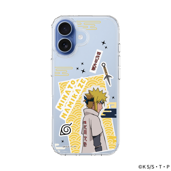 スリムプロテクションケース［ NARUTO -ナルト- 疾風伝 - ステッカー - 波風ミナト ］