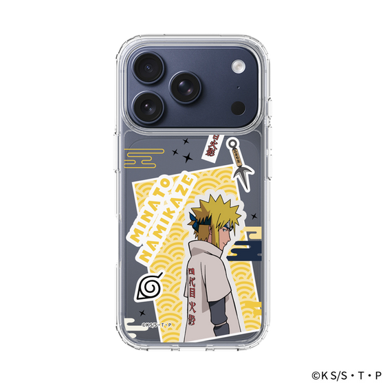 スリムプロテクションケース［ NARUTO -ナルト- 疾風伝 - ステッカー - 波風ミナト ］