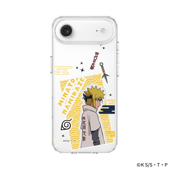 スリムプロテクションケース［ NARUTO-ナルト- 疾風伝 - ステッカー - 波風ミナト ］