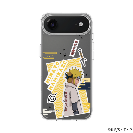 スリムプロテクションケース［ NARUTO -ナルト- 疾風伝 - ステッカー - 波風ミナト ］