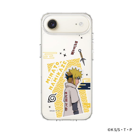 スリムプロテクションケース［ NARUTO -ナルト- 疾風伝 - ステッカー - 波風ミナト ］