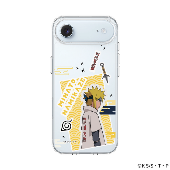 スリムプロテクションケース［ NARUTO -ナルト- 疾風伝 - ステッカー - 波風ミナト ］