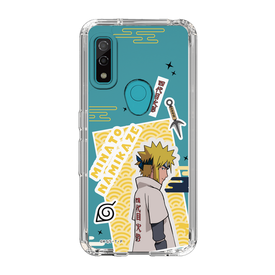 スリムプロテクションケース［ NARUTO -ナルト- 疾風伝 - ステッカー - 波風ミナト ］