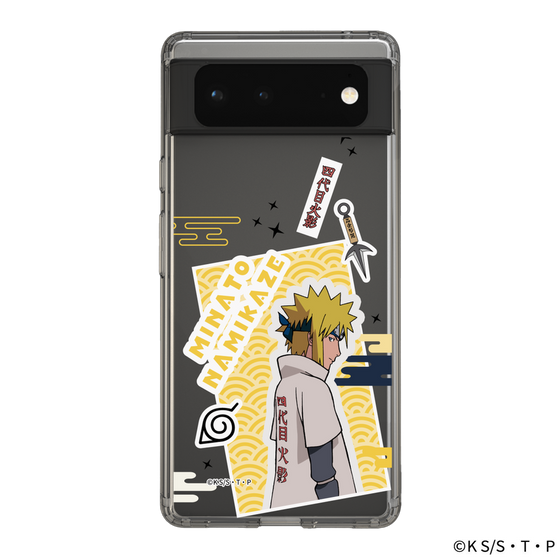 スリムプロテクションケース［ NARUTO -ナルト- 疾風伝 - ステッカー - 波風ミナト ］