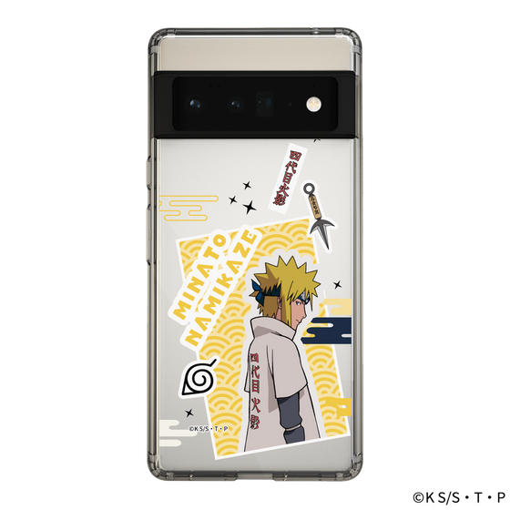 スリムプロテクションケース［ NARUTO -ナルト- 疾風伝 - ステッカー - 波風ミナト ］