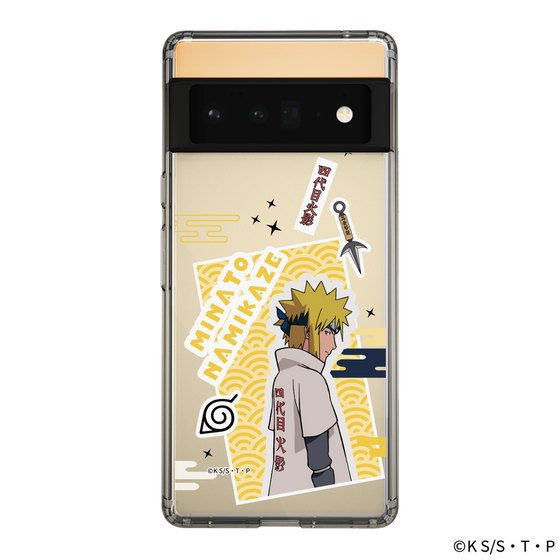 スリムプロテクションケース［ NARUTO -ナルト- 疾風伝 - ステッカー - 波風ミナト ］