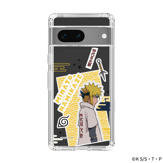 スリムプロテクションケース［ NARUTO -ナルト- 疾風伝 - ステッカー - 波風ミナト ］