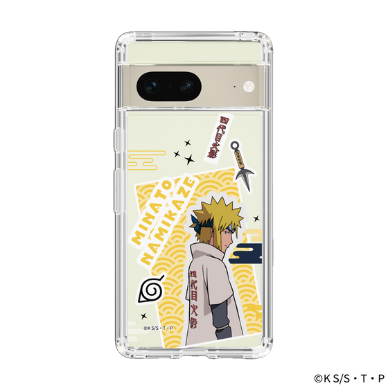 スリムプロテクションケース［ NARUTO -ナルト- 疾風伝 - ステッカー - 波風ミナト ］