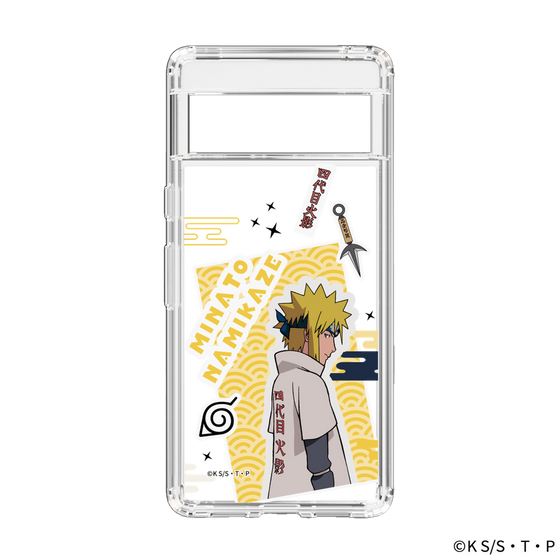スリムプロテクションケース［ NARUTO -ナルト- 疾風伝 - ステッカー - 波風ミナト ］