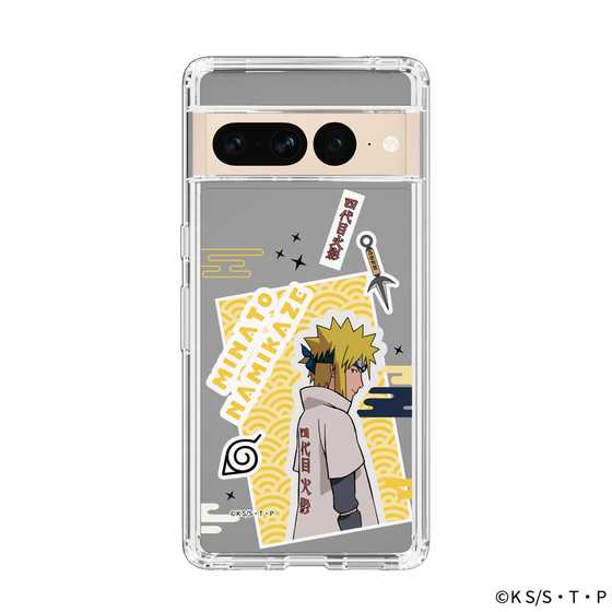 スリムプロテクションケース［ NARUTO-ナルト- 疾風伝 - ステッカー - 波風ミナト ］