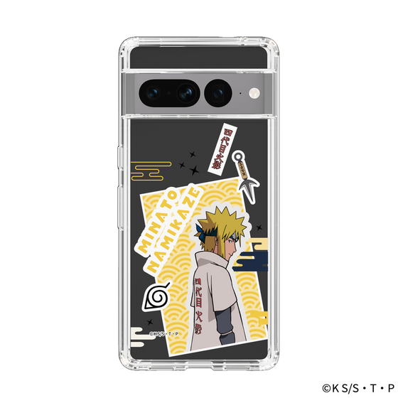 スリムプロテクションケース［ NARUTO -ナルト- 疾風伝 - ステッカー - 波風ミナト ］