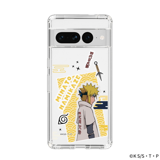 スリムプロテクションケース［ NARUTO -ナルト- 疾風伝 - ステッカー - 波風ミナト ］