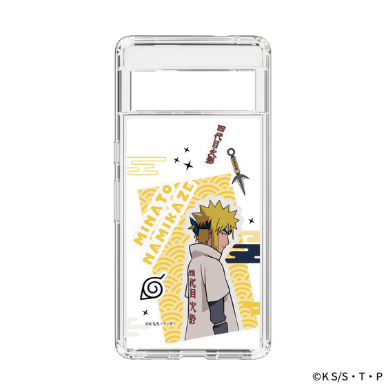 スリムプロテクションケース［ NARUTO -ナルト- 疾風伝 - ステッカー - 波風ミナト ］