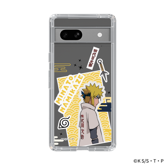 スリムプロテクションケース［ NARUTO -ナルト- 疾風伝 - ステッカー - 波風ミナト ］