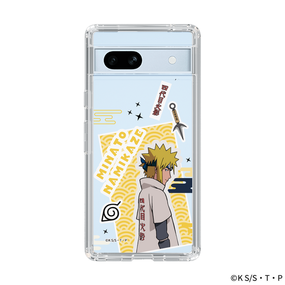 スリムプロテクションケース［ NARUTO -ナルト- 疾風伝 - ステッカー - 波風ミナト ］