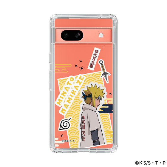 スリムプロテクションケース［ NARUTO -ナルト- 疾風伝 - ステッカー - 波風ミナト ］