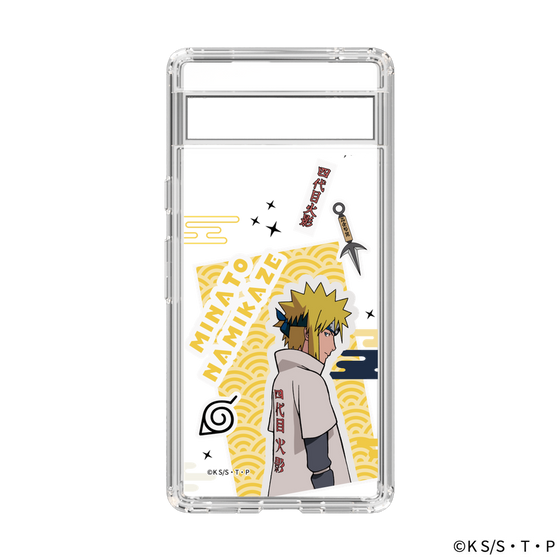 スリムプロテクションケース［ NARUTO -ナルト- 疾風伝 - ステッカー - 波風ミナト ］