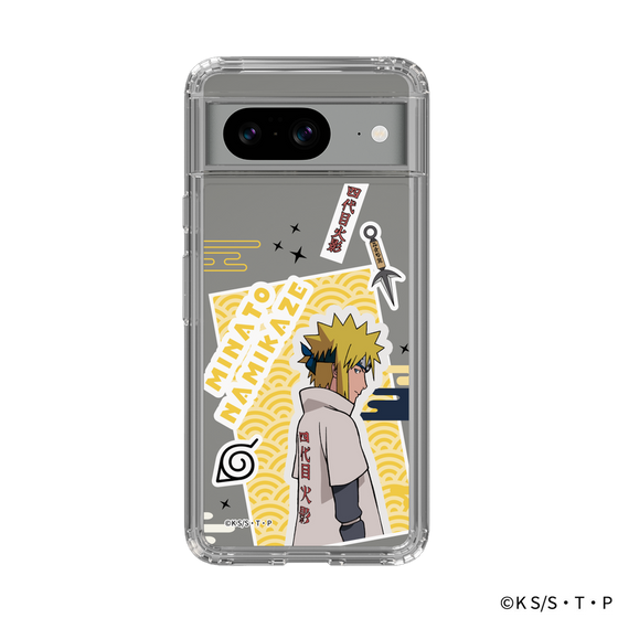 スリムプロテクションケース［ NARUTO -ナルト- 疾風伝 - ステッカー - 波風ミナト ］