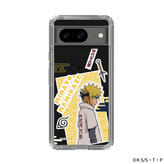 スリムプロテクションケース［ NARUTO -ナルト- 疾風伝 - ステッカー - 波風ミナト ］