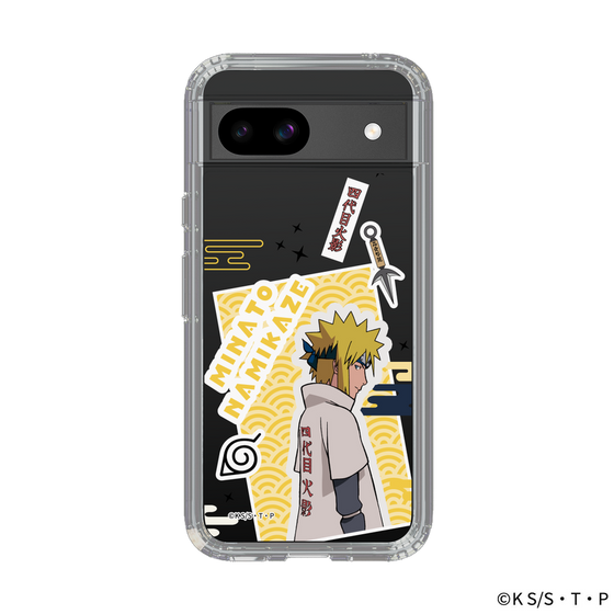 スリムプロテクションケース［ NARUTO -ナルト- 疾風伝 - ステッカー - 波風ミナト ］