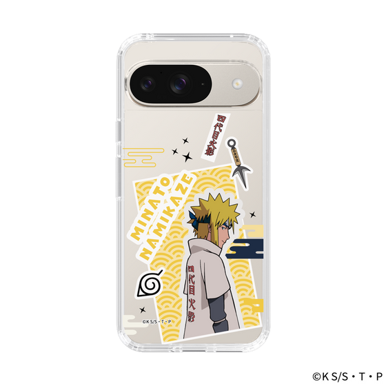 スリムプロテクションケース［ NARUTO-ナルト- 疾風伝 - ステッカー - 波風ミナト ］