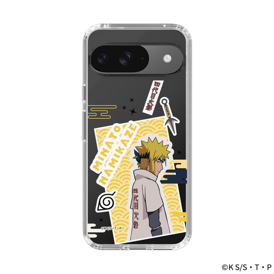 スリムプロテクションケース［ NARUTO -ナルト- 疾風伝 - ステッカー - 波風ミナト ］