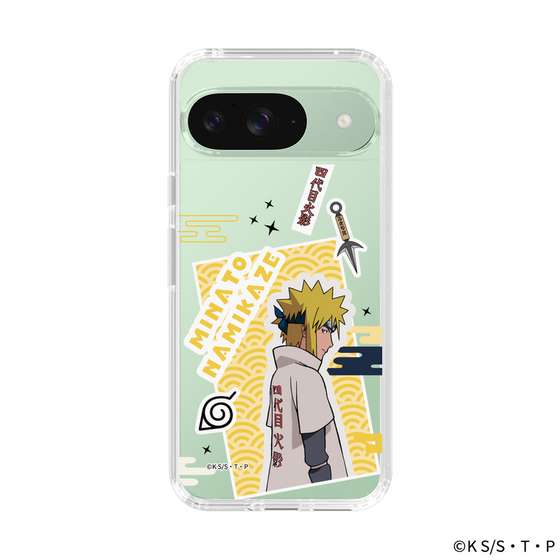 スリムプロテクションケース［ NARUTO -ナルト- 疾風伝 - ステッカー - 波風ミナト ］