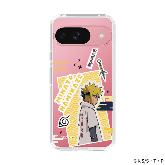 スリムプロテクションケース［ NARUTO -ナルト- 疾風伝 - ステッカー - 波風ミナト ］