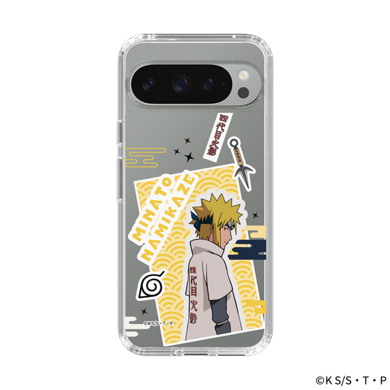 スリムプロテクションケース［ NARUTO -ナルト- 疾風伝 - ステッカー - 波風ミナト ］