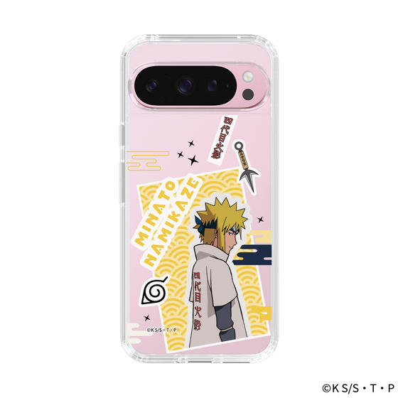 スリムプロテクションケース［ NARUTO -ナルト- 疾風伝 - ステッカー - 波風ミナト ］