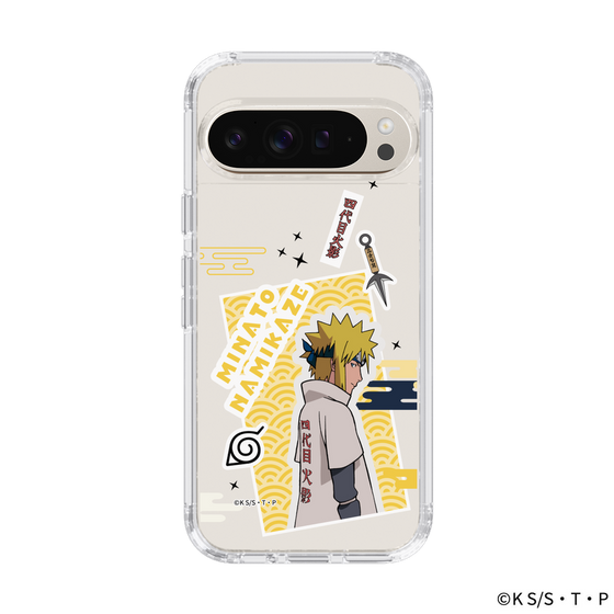 スリムプロテクションケース［ NARUTO-ナルト- 疾風伝 - ステッカー - 波風ミナト ］
