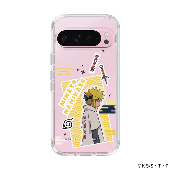 スリムプロテクションケース［ NARUTO -ナルト- 疾風伝 - ステッカー - 波風ミナト ］