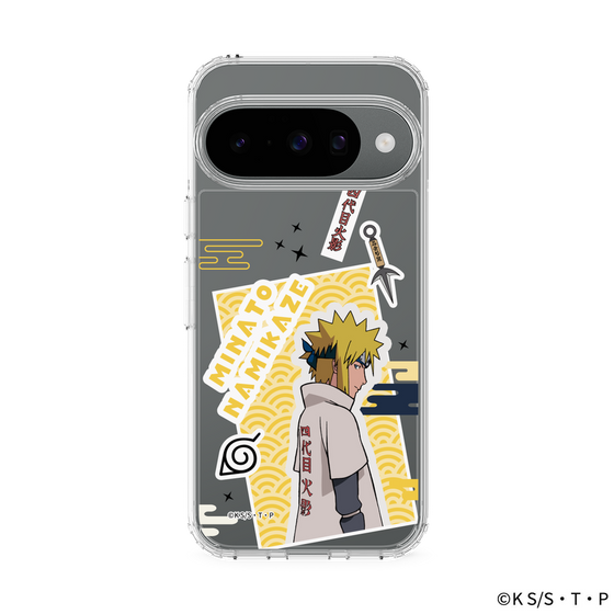 スリムプロテクションケース［ NARUTO -ナルト- 疾風伝 - ステッカー - 波風ミナト ］