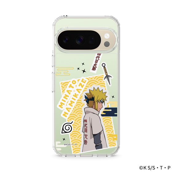 スリムプロテクションケース［ NARUTO -ナルト- 疾風伝 - ステッカー - 波風ミナト ］