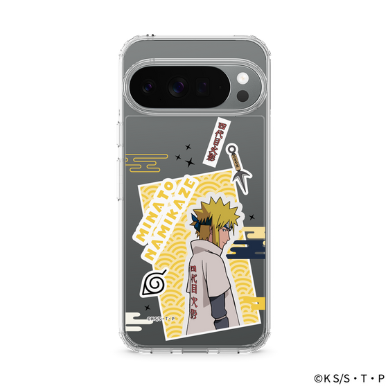 スリムプロテクションケース［ NARUTO -ナルト- 疾風伝 - ステッカー - 波風ミナト ］