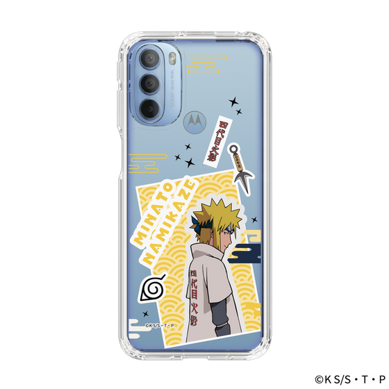 スリムプロテクションケース［ NARUTO-ナルト- 疾風伝 - ステッカー - 波風ミナト ］