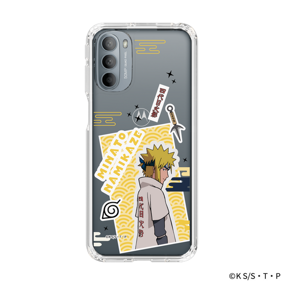 スリムプロテクションケース［ NARUTO -ナルト- 疾風伝 - ステッカー - 波風ミナト ］