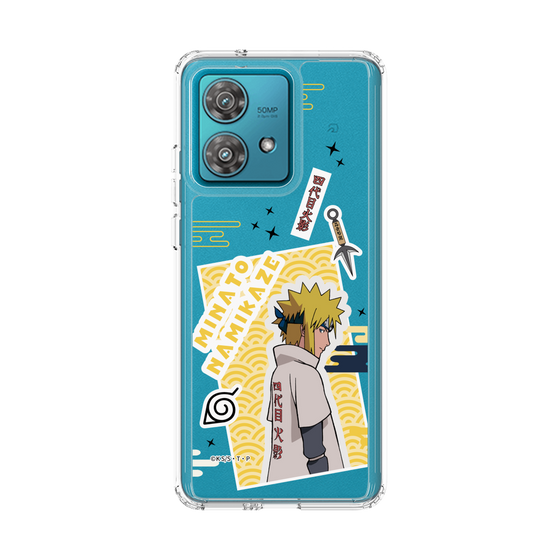 スリムプロテクションケース［ NARUTO -ナルト- 疾風伝 - ステッカー - 波風ミナト ］