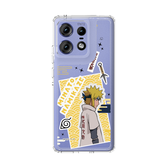 スリムプロテクションケース［ NARUTO -ナルト- 疾風伝 - ステッカー - 波風ミナト ］