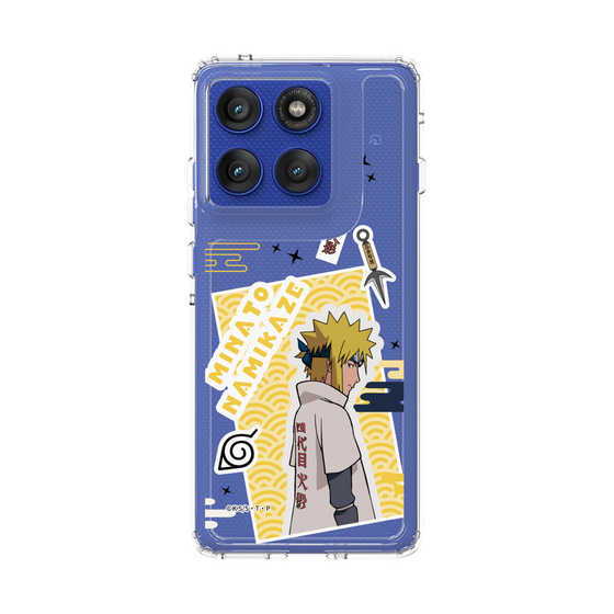 スリムプロテクションケース［ NARUTO -ナルト- 疾風伝 - ステッカー - 波風ミナト ］