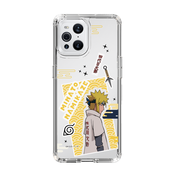 スリムプロテクションケース［ NARUTO -ナルト- 疾風伝 - ステッカー - 波風ミナト ］