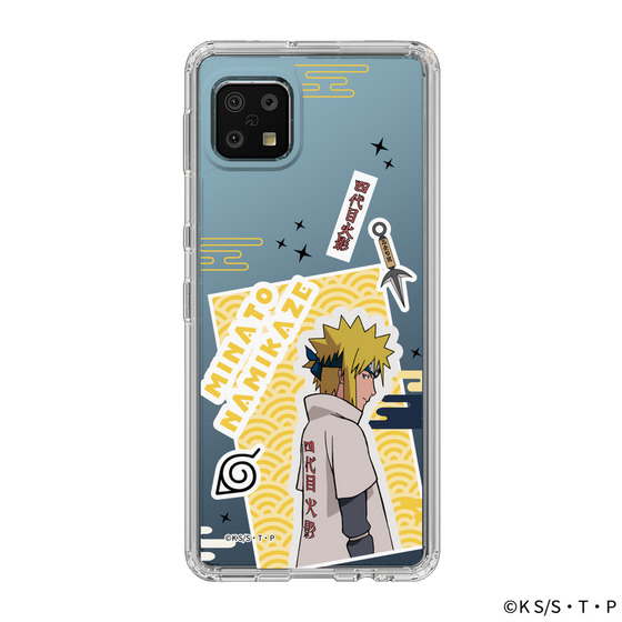 スリムプロテクションケース［ NARUTO-ナルト- 疾風伝 - ステッカー - 波風ミナト ］