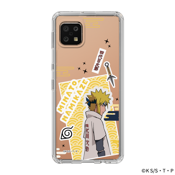 スリムプロテクションケース［ NARUTO-ナルト- 疾風伝 - ステッカー - 波風ミナト ］