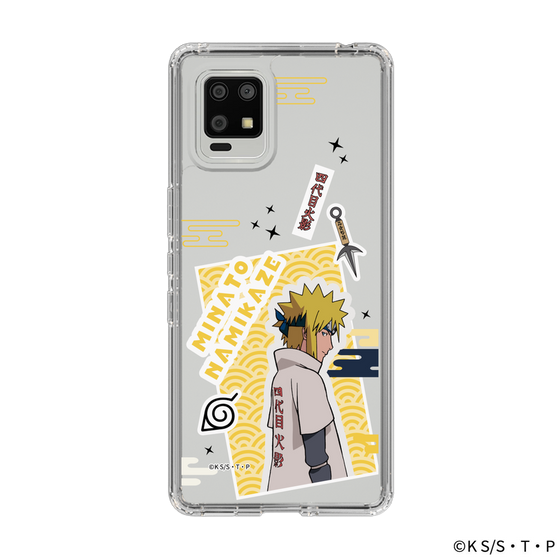スリムプロテクションケース［ NARUTO-ナルト- 疾風伝 - ステッカー - 波風ミナト ］
