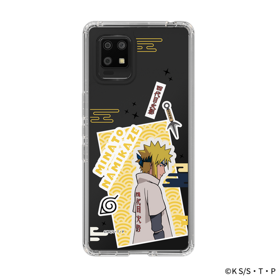 スリムプロテクションケース［ NARUTO -ナルト- 疾風伝 - ステッカー - 波風ミナト ］