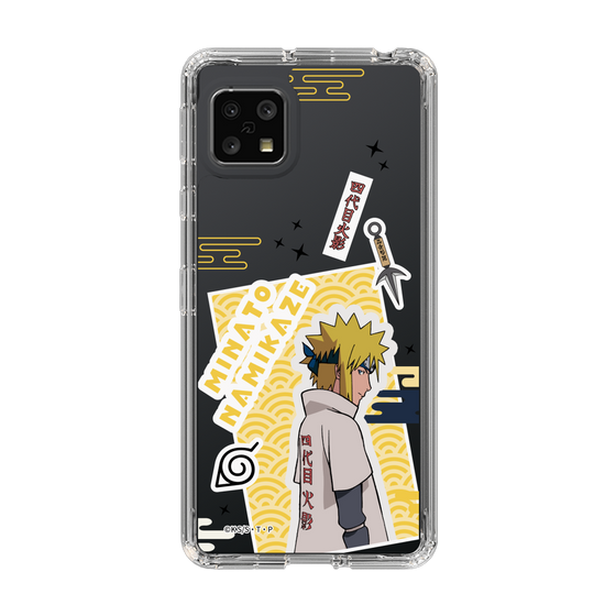 スリムプロテクションケース［ NARUTO -ナルト- 疾風伝 - ステッカー - 波風ミナト ］