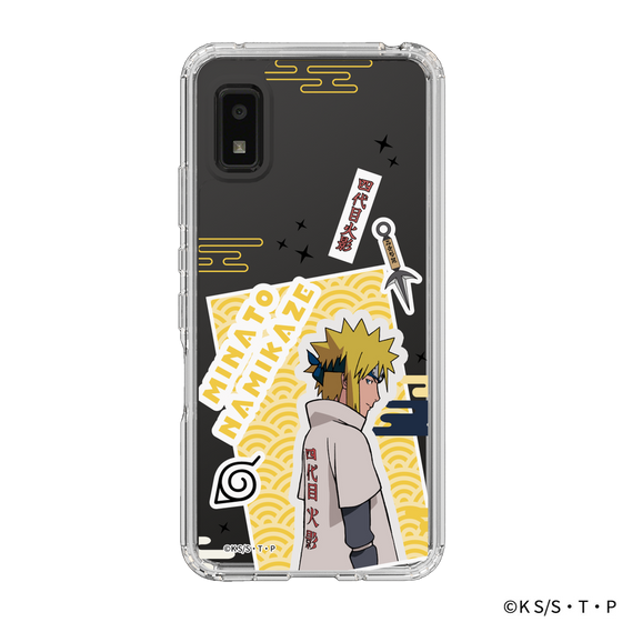 スリムプロテクションケース［ NARUTO -ナルト- 疾風伝 - ステッカー - 波風ミナト ］