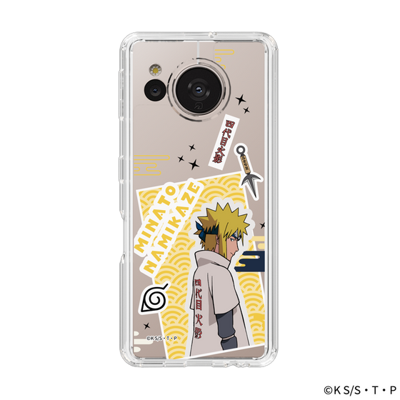 スリムプロテクションケース［ NARUTO-ナルト- 疾風伝 - ステッカー - 波風ミナト ］