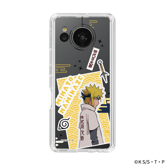 スリムプロテクションケース［ NARUTO -ナルト- 疾風伝 - ステッカー - 波風ミナト ］